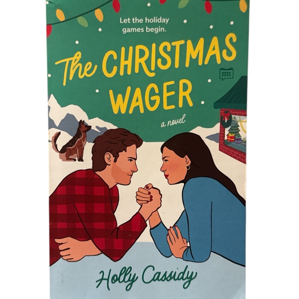The Christmas Wager Enemies to Lovers Genre by Holly Cassidy